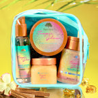 Tree Hut Everything Shower Gift Set, Tropic Glow | Exfoliating Body Scrub, Body Wash, Shave Oil & Body Butter, Self Care Gift Set, Hydrating & Moisturizing with Shea Butter