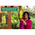 RESCUE! Reusable Yellowjacket Trap – Includes Attractant - 2 Traps