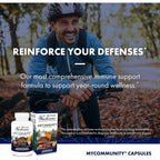 Buy now Host Defense MyCommunity Capsules - 17 Species Blend Mushroom Supplement for Immune Support - Herbal Aid with Lion's Mane, Reishi. Chaga, Cordyceps, Turkey Tail & More - 120 Capsules (60 Servings)* at indiglob india