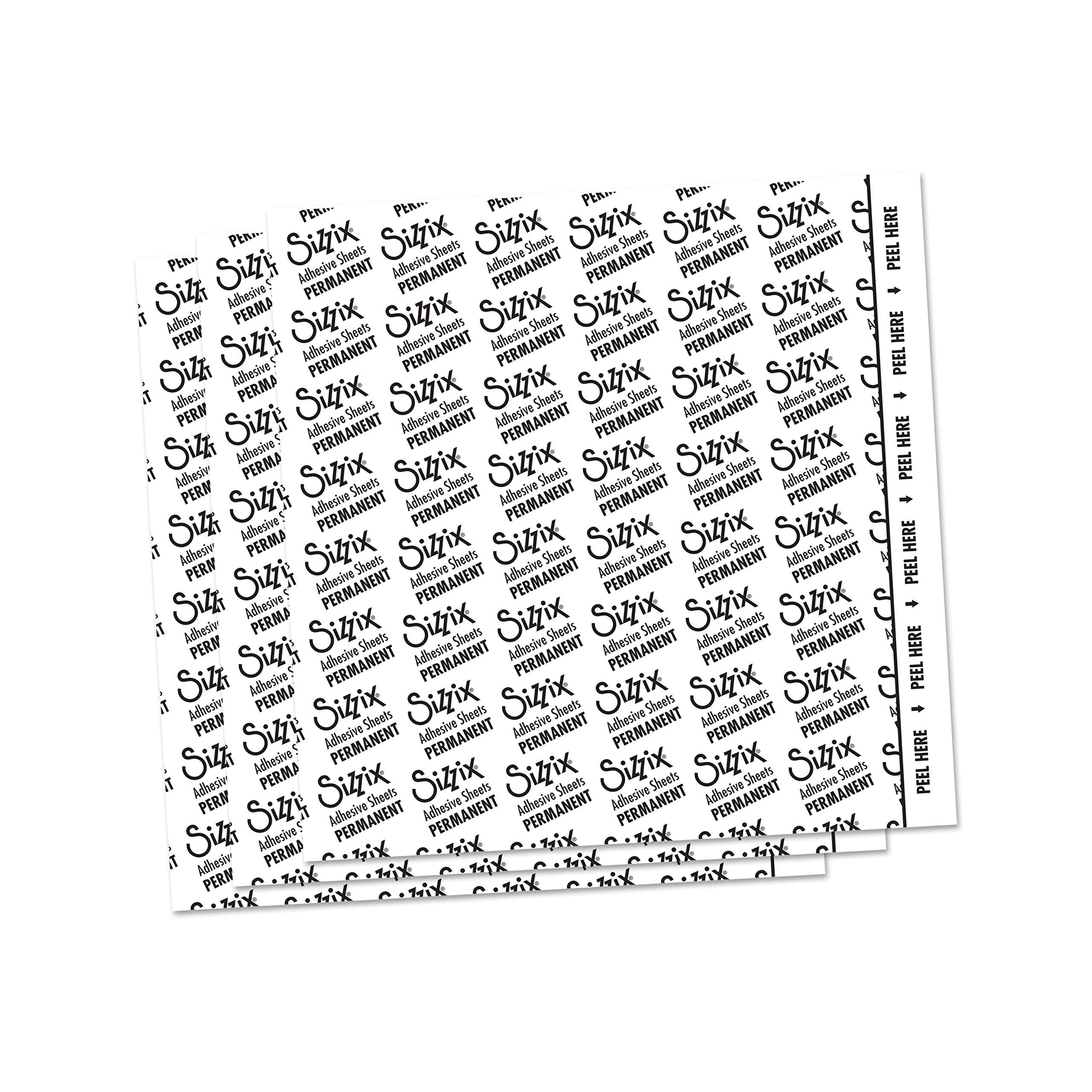 Buy now Sizzix Adhesive Sheets, 6 by 6-Inch, 10/Pack at indiglob india