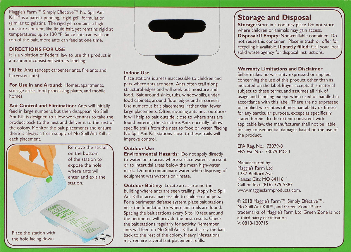Maggies Farm Ant Bait Station,MNSK625