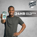 Speed Stick Aluminum Free Men's Deodorant, Regular, 3 oz (4 Pack) | 24-HR Sweat and Odor Protection, Underarm Antiperspirant for Men, Male Grooming, Everyday Use, Active Lifestyles