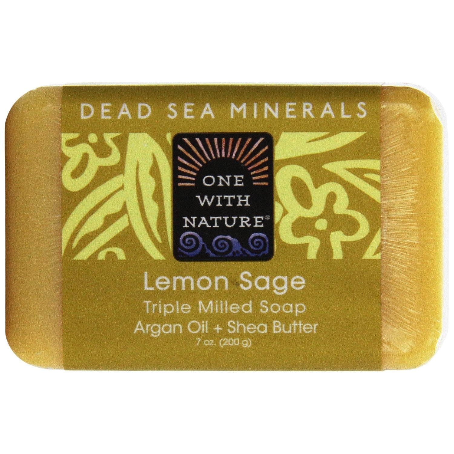 Buy now One With Nature, Dead Sea Mineral Bar Soap, Lemon Verbena, 7 oz at indiglob india