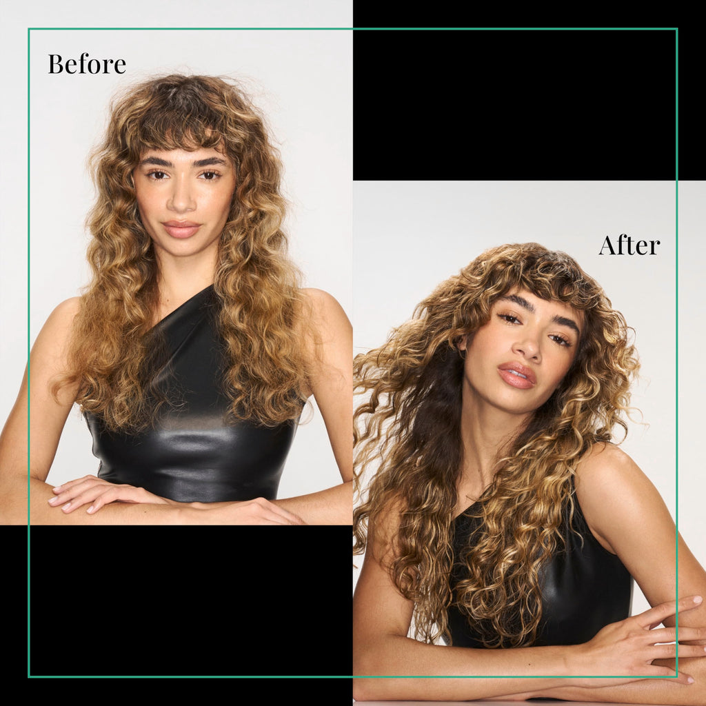 TRESemmé Air Dry Foam 1 ct Bouncy Curls Foam for Humidity Protection, with Peptide Blend, 7.5 fl oz