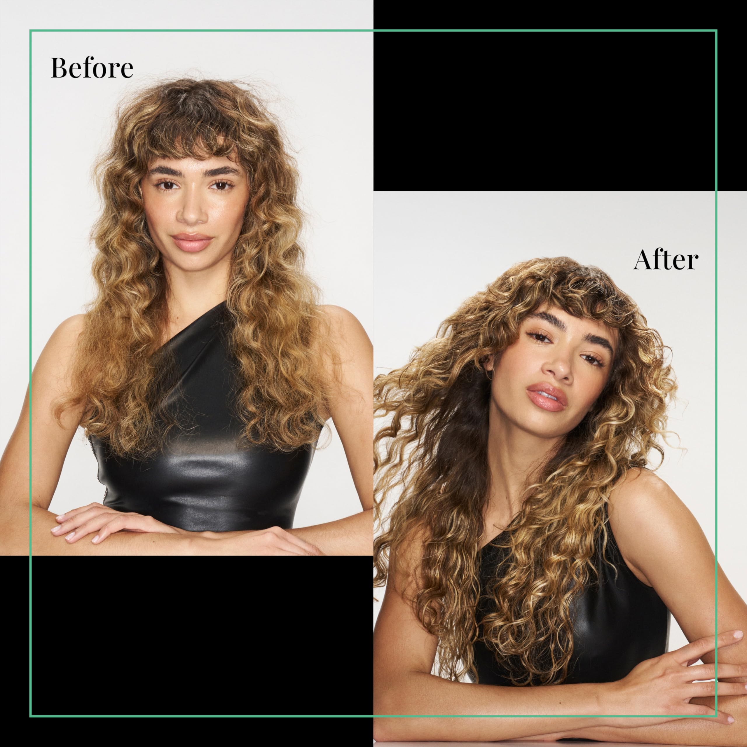 TRESemmé Air Dry Foam 1 ct Bouncy Curls Foam for Humidity Protection, with Peptide Blend, 7.5 fl oz