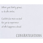 American Greetings Baby Shower Card (Smiles Grow)