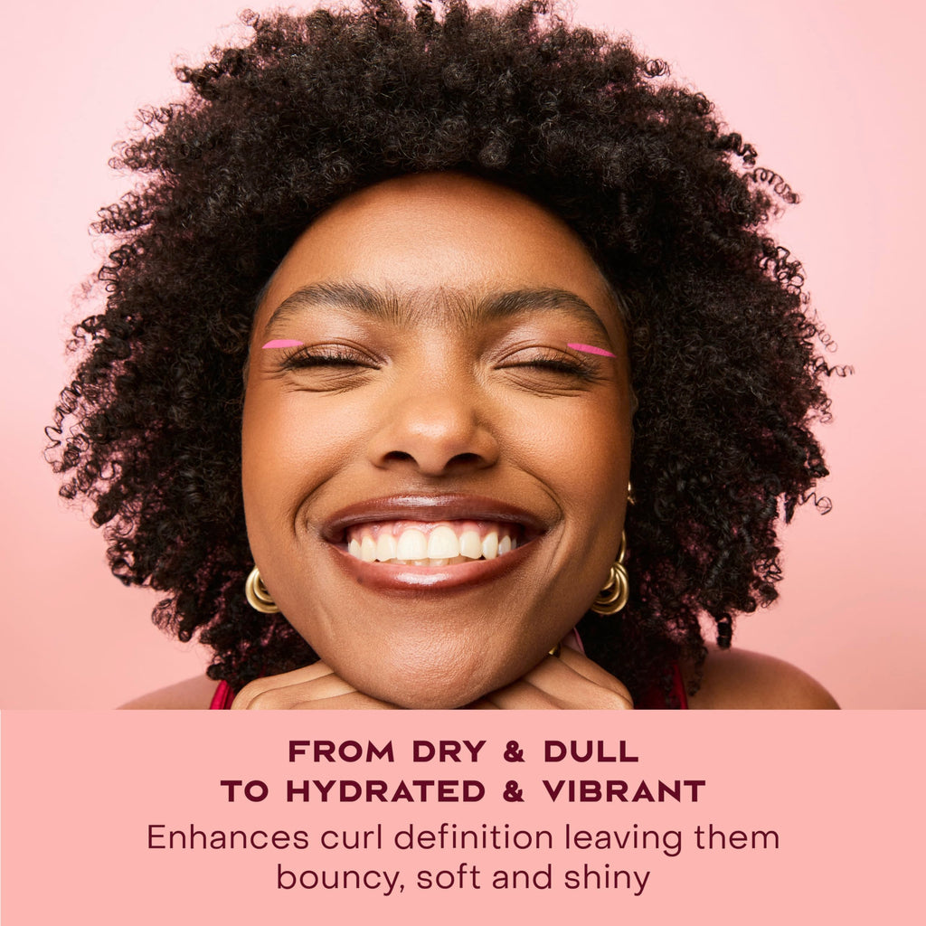 Shea Moisture Curl Enhancing Smoothie Hair Cream for Thick, Curly Hair Coconut and Hibiscus Sulfate Free and Paraben Free Curl Cream 20 oz | For curly hair - moisturizes, defines curls, and reduces frizz with Coconut Oil, Neem Oil and Silk Protein.
