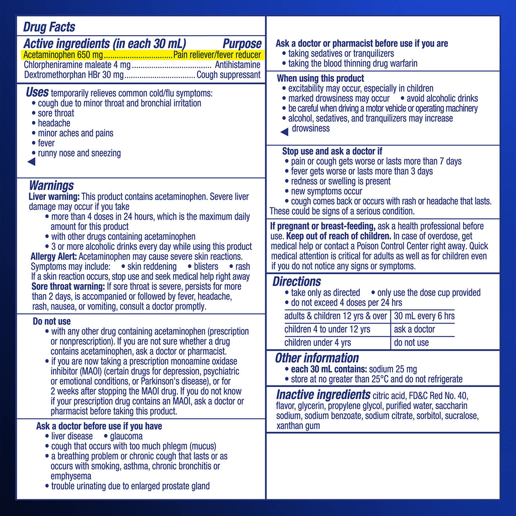 Buy now Vicks NyQuil, Alcohol Free, Cough, Cold & Flu Relief, Sore Throat, Fever & Congestion Relief, Berry, 12 Fl Oz at indiglob india