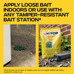 Victor Rodent Killer, 4 lb Fish-Flavored Bait Balls, Mouse Poisoning Bait