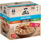Buy now Quaker Instant Oatmeal Fruit & Cream Variety Pack, Single Serve Packets, (44 Pack) at indiglob india