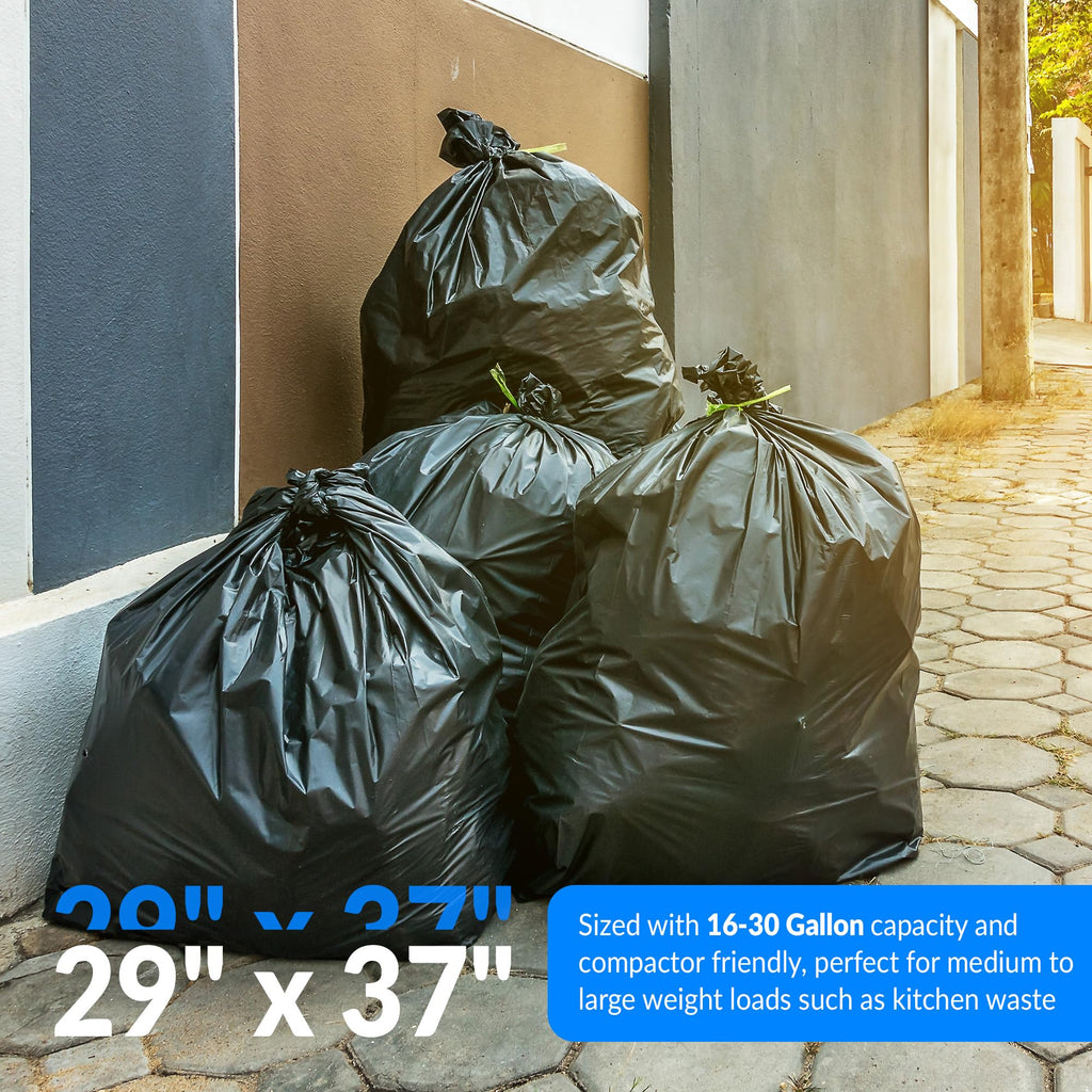 Reli. 16-25 Gallon Trash Bags | 500 Bags | Black | Home, Kitchen