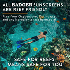 Badger Sport Mineral Sunscreen, Reef Safe, SPF 40, 98% Organic with Zinc Oxide, Water Resistant, Hawaii Reef Act 104 Compliant, Unscented & Hypoallergenic, For Sports & Adventures, 2.9 fl oz, 2-Pack