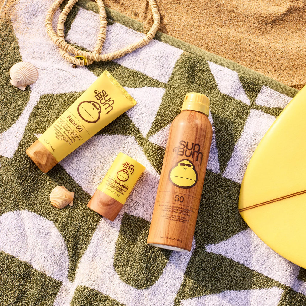 Sun Bum Original SPF 40 Face and Body Sunscreen Stick - Travel Size, 0.7 oz | Water resistant Broad Spectrum Cooling Facial Sunscreen, Hawaii 104 Act Compliant (Made Without Octinoxate & Oxybenzone)