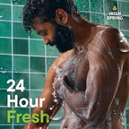 Buy now Irish Spring 5 in 1 Moisturizing Body Wash for Men, Shampoo, Conditioner, Body and Face Wash, and 24 Hour Deodorizer, Paraben-Free, Fresh Eucalyptus & Bergamot Scent, 20 fl oz at indiglob india