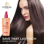 Buy now L'Oreal Paris Elvive Dream Lengths Frizz Killer Leave-In Serum, 3.4 Ounce at indiglob india