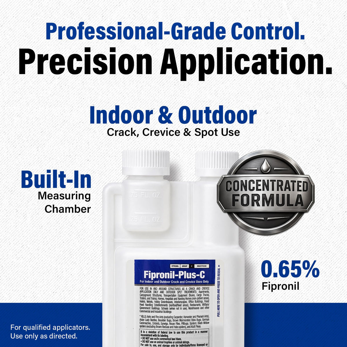 Fipronil Plus-C Insecticide Concentrate, 16 oz, Makes 21 Gallons