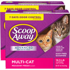Scoop Away Advanced Multi Cat Clumping Cat Litter, 18.5lb, 2Pk