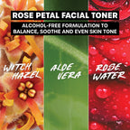 THAYERS Purify & Hydrate Skin Care Set, Rose Petal Face Toner & Milky Toner