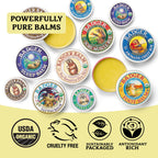 Badger Cuticle Cream, Deep Hydration for Dry, Cracked Cuticles & Hangnails, 100% Organic Cuticle Balm with Rich Shea Butter for Strong, Healthy Nails, Non-Greasy Cuticle Oil, .75oz Tin, 2-Pack