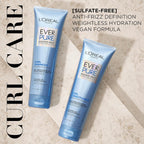 Buy now L'Oreal Paris Sulfate Free Conditioner for Curly Hair, Lightweight, Anti-Frizz Hair Care with Coconut Oil, EverPure, 8.5 Fl Oz (Packaging May Vary) at indiglob india