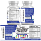Clean Nutra Eye Vitamins with Bilberry Lutein and Zeaxanthin Supplements Lycopene 40mg Resveratrol Grape Seed Astaxanthin for Eyes - Eye Care Health Support Eye Vitamin and Mineral Supplement