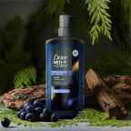 Dove Men Moisturizing Body Wash, Blackcurrant + Cedarwood, 26 oz | For dry skin, Helps nourish and hydrate, With plant-based moisturizers, For daily showers