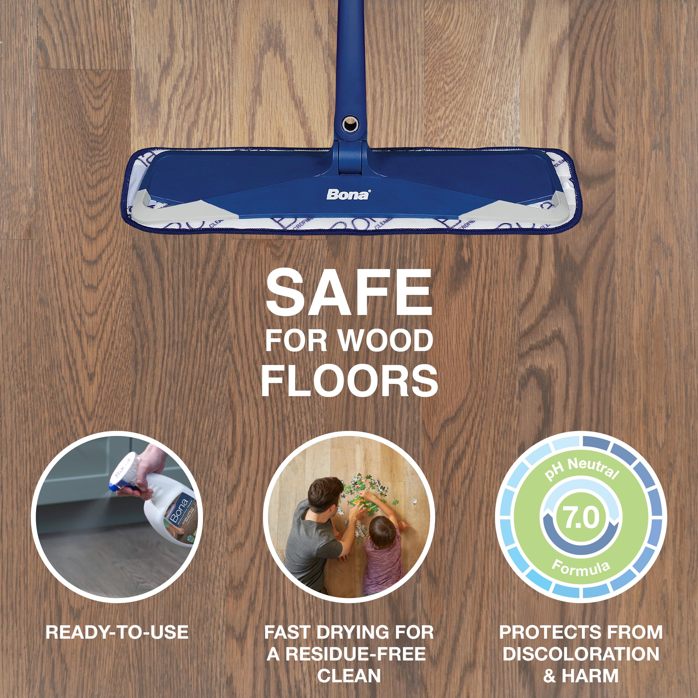 Buy now Bona Hardwood Floor Cleaner Concentrate, Cedar Wood Scent, 1 fl oz, Pack of 4 (Makes 128 fl oz) - Residue-Free Floor Cleaning Concentrate Spray Mop and Spray Bottle Refill - For Wood Floors at indiglob india