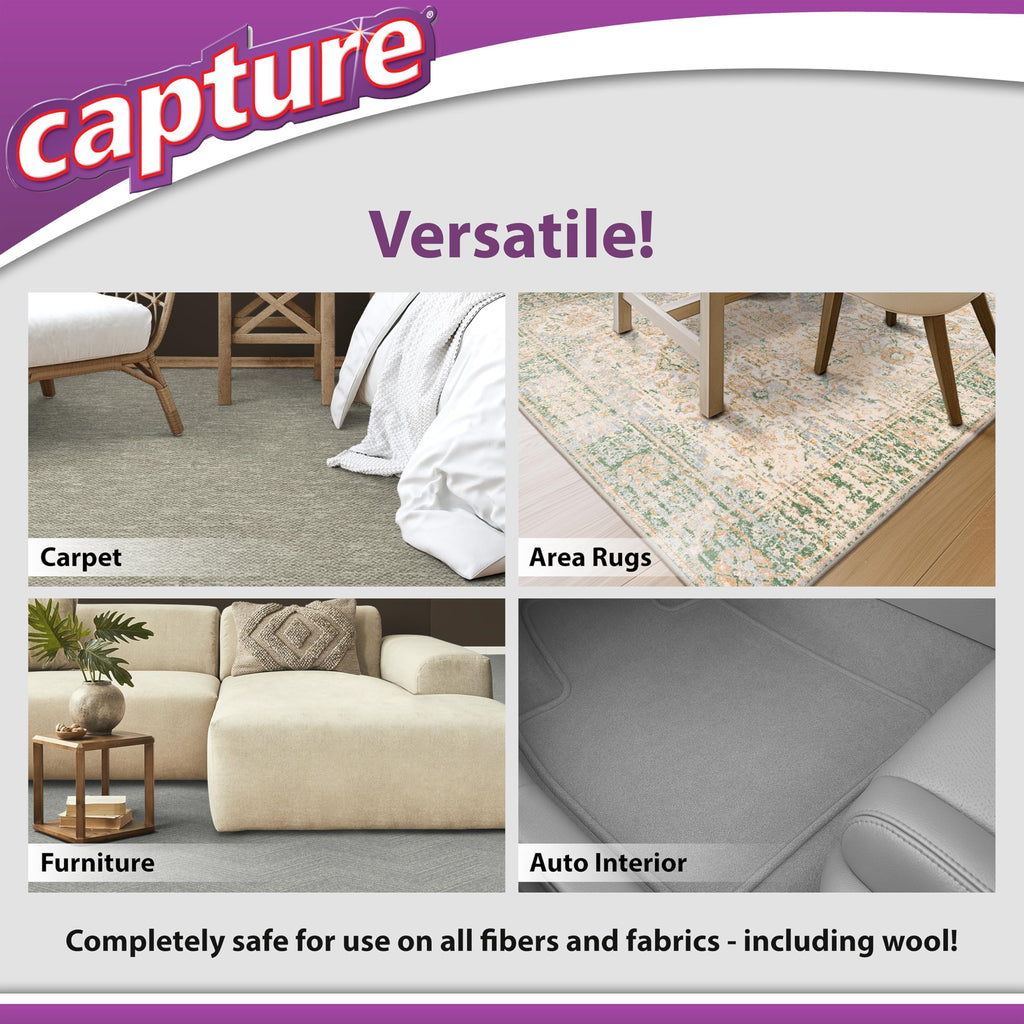 Capture Pre-Mist Soil Release for Carpet Dry Cleaner Powder - (24oz)
