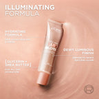 Buy now L'Oreal Paris Makeup True Match Lumi Glotion, Natural Glow Enhancer, Illuminator Highlighter, Bronzing Drops For a Sun-Kissed Glow, 902 Light at indiglob india