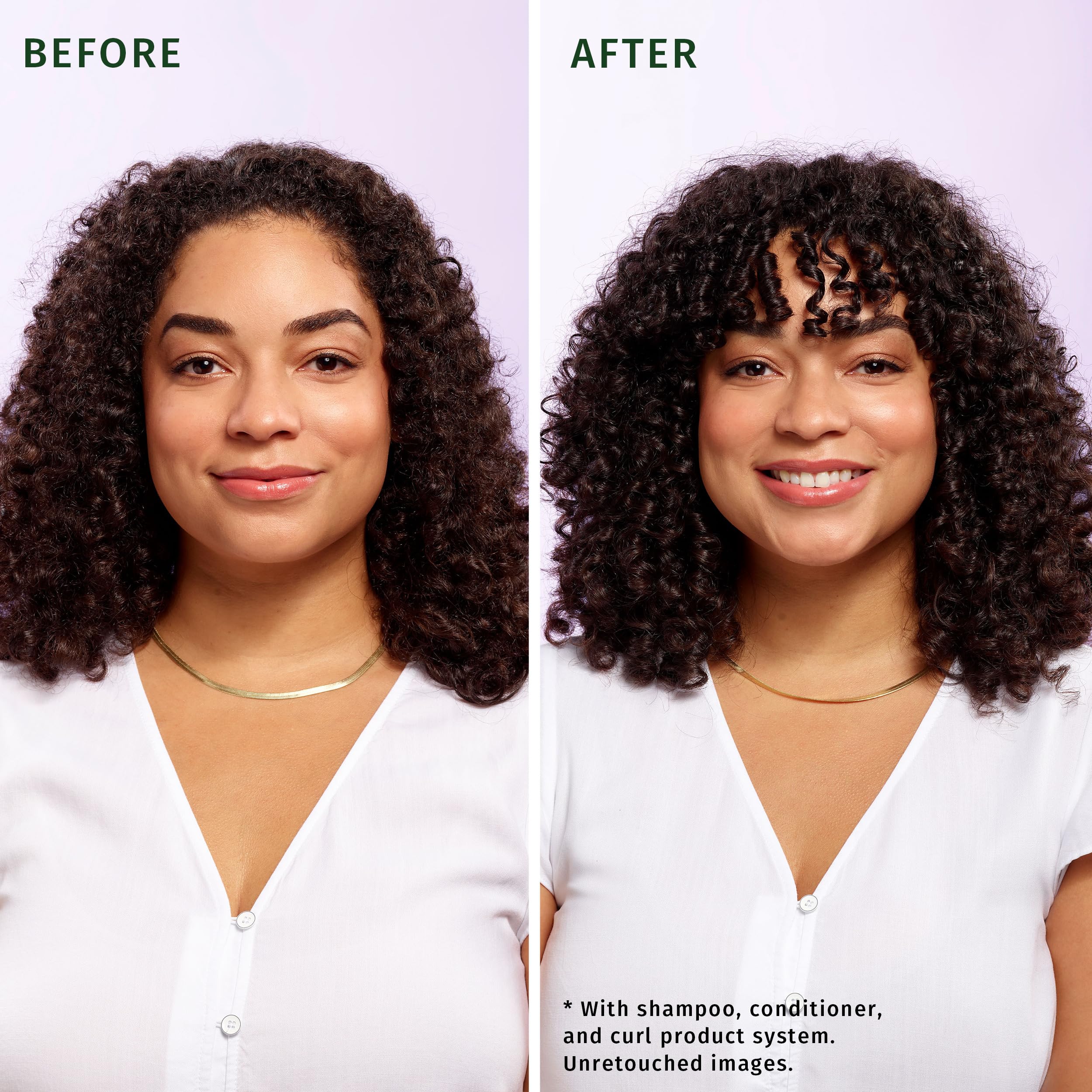 Herbal Essences Curl Boosting Mousse, Frizz Control for Curly & Wavy Hair, Long-Lasting Hold with Berry Scent, Paraben & Dye-Free, Cruelty-Free, 6.8 Fl Oz Each, 3 Pack