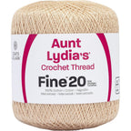 Buy now Aunt Lydia Extra Fine Crochet - 3 Pack of 400y/365m - Natural Default at indiglob india