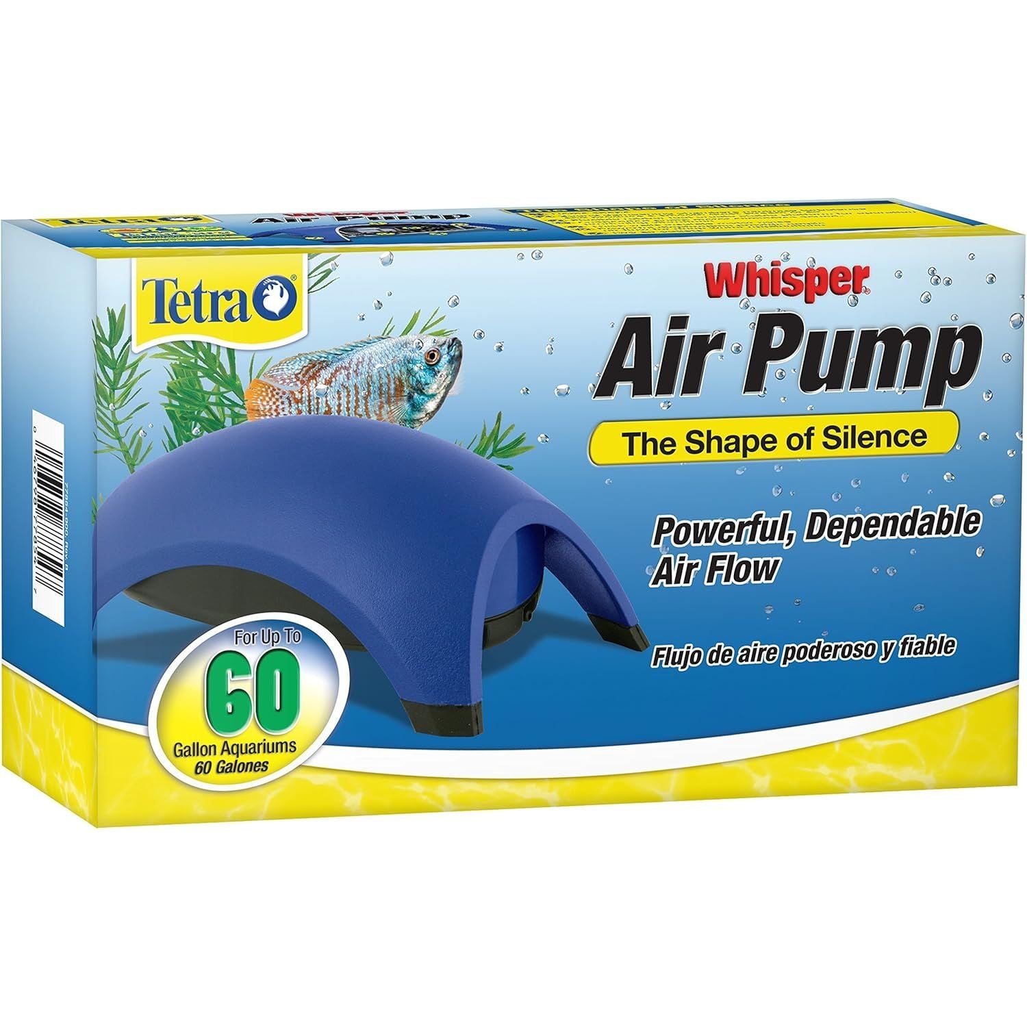 Buy now Tetra Whisper Easy to Use Air Pump for Aquariums (Non-UL) 40-60-gallon at indiglob india