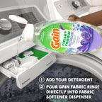 Gain Fabric Rinse and Renew Laundry Odor Remover, Dewdrop Dream Scent, 48 fl oz