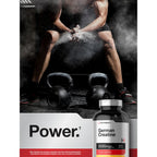 Horbaach German Creatine Monohydrate | 5000mg | 250 Powder Capsules