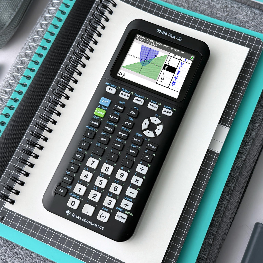Texas Instruments TI-84 Plus CE Color Graphing Calculator, Black