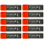 Bild 1200 Premium 0.7 Lead Refills for Mechanical Pencils (HB Mega, 0.7 mm)