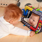 Buy now Baby Einstein Flip For Art High Contrast Floor Activity Mirror with Take Along Cards, Tummy Time Play, Newborn+ at indiglob india