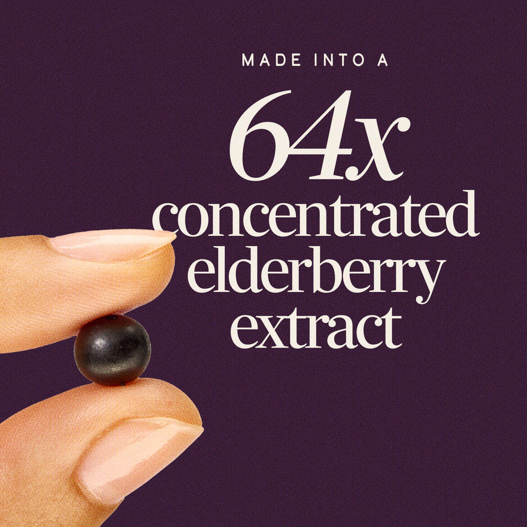 Nature's Way Sambucus Elderberry Gummies for Immune Support* Ages 4+, 60 ct | Immune Gummy with Black Elderberry Extract, Vitamin C, D3, Zinc, and Superfood Antioxidants*, Adults & Kids Ages 4+