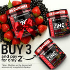 KEY ELEMENTS Immune Support Zinc Gummies 50mg with Elderberry Vitamin C