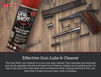 Hornady One Shot Gun Cleaner and Case Lube, 10 oz – Aerosol Dry Lube, With DynaGlide Plus – Clean, Non-Sticky and Easy to Use – Contains No Petroleum, Won't Contaminate Powder or Primers