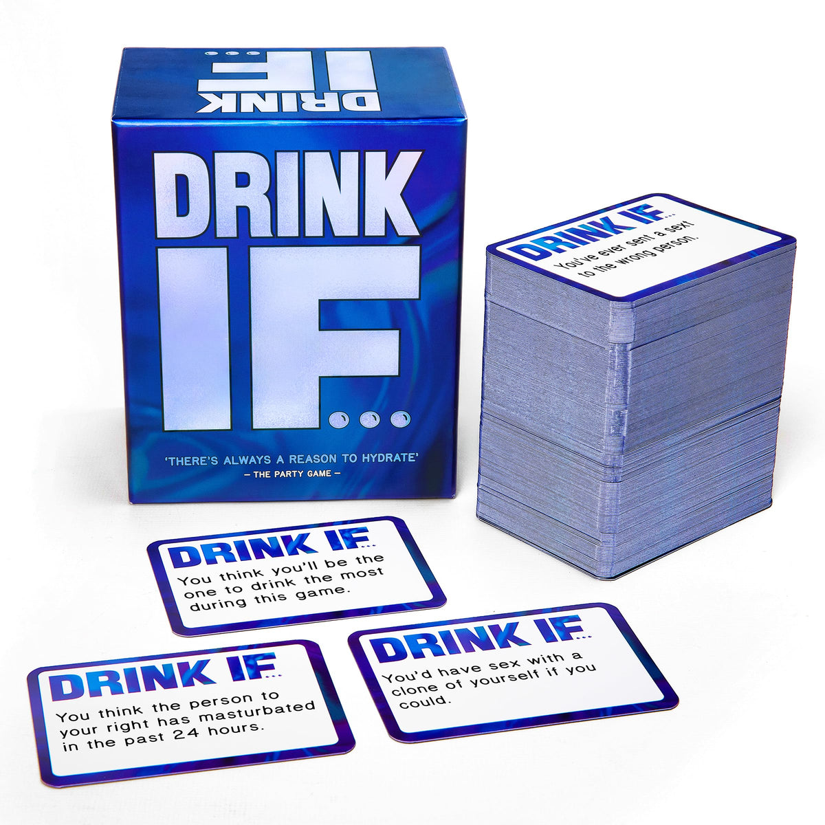 DRINK IF… Adult Drinking Party Game for Icebreaker & Conversation Starter