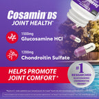 Nutramax Cosamin DS Joint Supplement, Glucosamine Chondroitin, 180 Capsules | Trademarked Glucosamine and Chondroitin for Joint Support, Clinically Proven in Published Studies, Third Party Tested