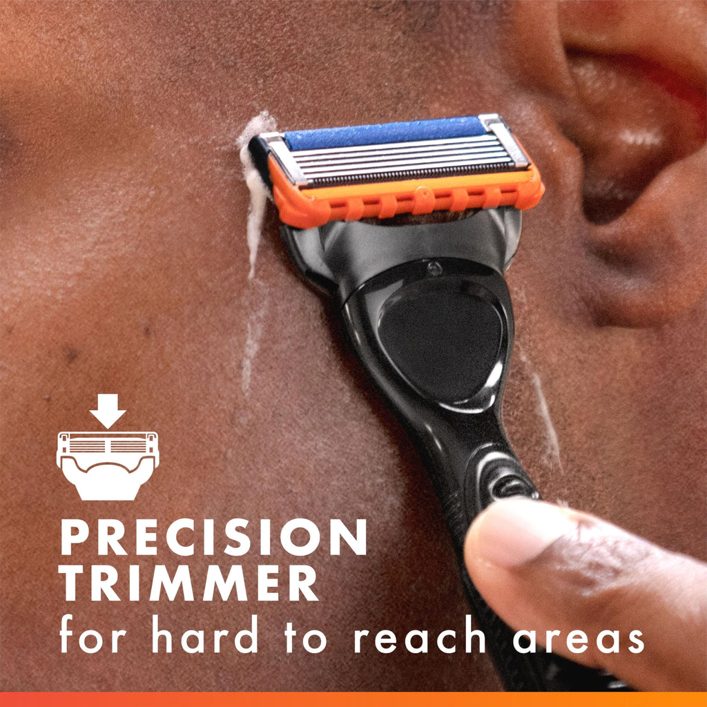 Gillette Fusion5 Power Razor Blade Refills for Men, 8 Count, with Precision Trimmer