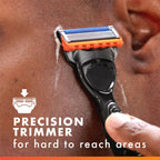 Gillette Fusion5 Power Razor Blade Refills for Men, 8 Count, with Precision Trimmer