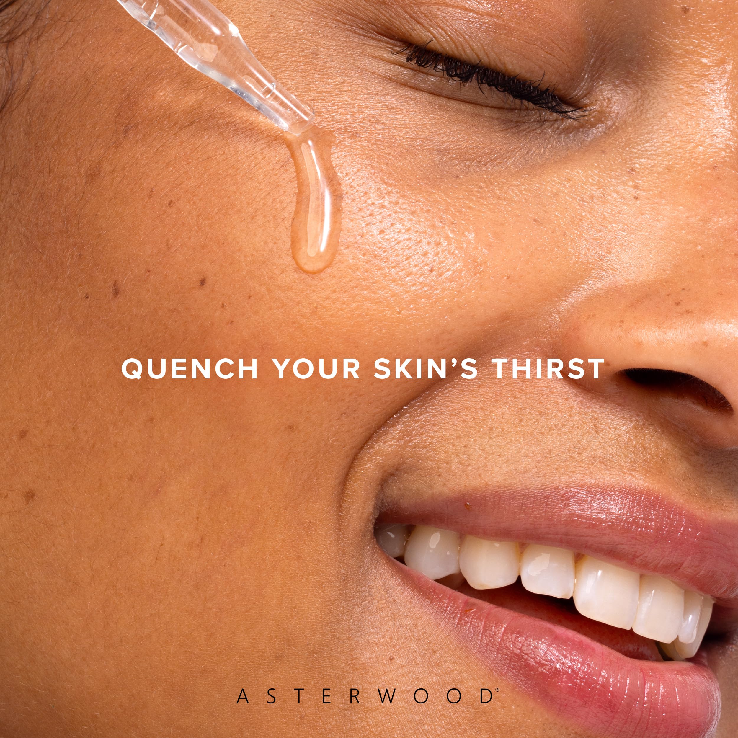 Asterwood Pure Hyaluronic Acid Serum for Face, Anti-Aging & Hydrating | Deep Hydrating, Plumping & Smoothing Serum, Cruelty-Free, Fragrance-Free & Vegan, 8 Fl Oz