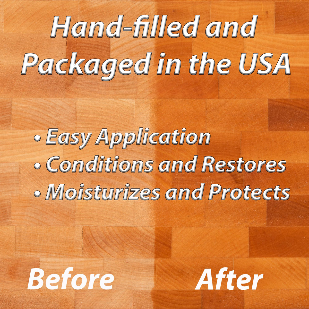 Wood Butter 4 fl oz Cutting Board Wax Conditioner for Butcher Block and Wooden Kitchen Tools. Macy;s Place Food Grade Protective Mineral Oil and Beeswax for Wooden Cutting Boards, Surfaces, and Tools.