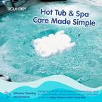 2 Pack Scumbug Hot Tub Scum Absorber – The Original, Highest Rated Scum Absorber Ever – Pool Sponge Oil Absorber for Hot Tub, Spa & Pool – Hot Tub Cleaning Tools that Soak Up Oil & Grime