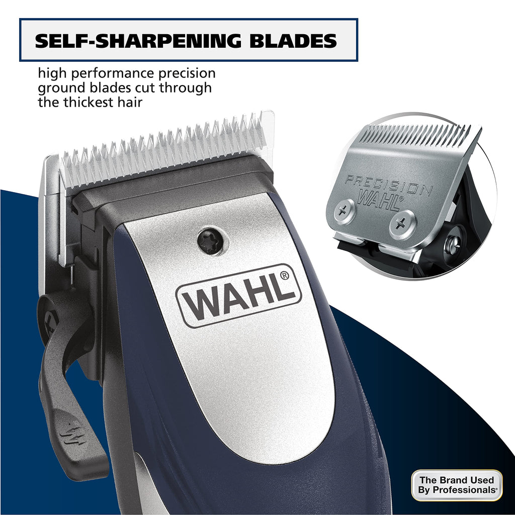 Wahl Lithium Ion Pro Rechargeable Cordless Hair Clippers for Home Haircuts | Cordless At Home Haircuts For Men, Women & Children, Smart Charge Technology For Convenient Haircutting – Model 79470