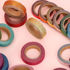 Mr. Pen- Glitter Washi Tape Set, 24 Rolls, 6mm/10mm