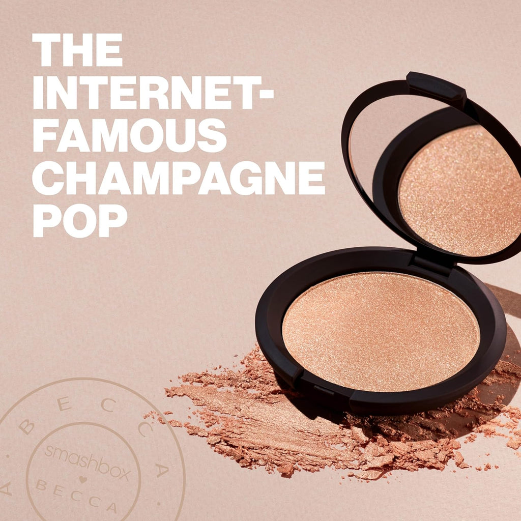 Buy now Smashbox X BECCA Shimmering Skin Perfector Pressed Highlighter | Creamy Formula that Melts into Skin for a Natural, Radiant, Glow-Boosting Highlight at indiglob india
